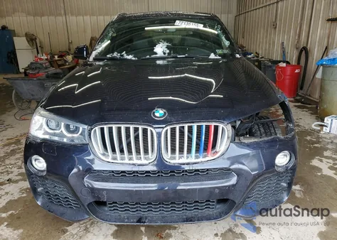 2017 BMW X3 xDrive35I z USA, uszkodzony, nr VIN 5UXWX7C54H0S19477